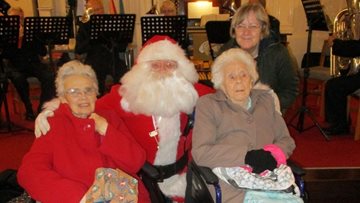 Bright lights of Christmas at Hinckley care home
